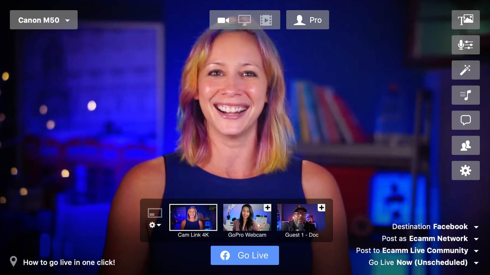 What Ecamm Live Can Do For Your Podcast